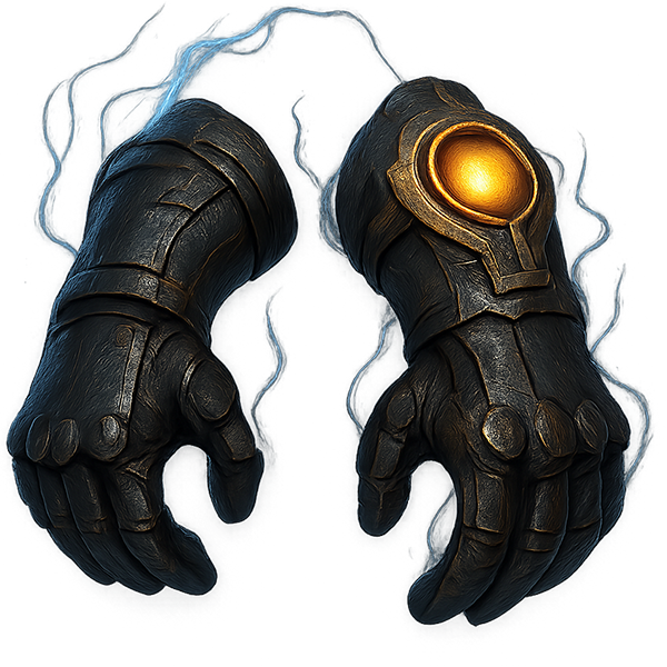 Graviton Pulse Gauntlets | Comic Battles Online Collectible Card Game