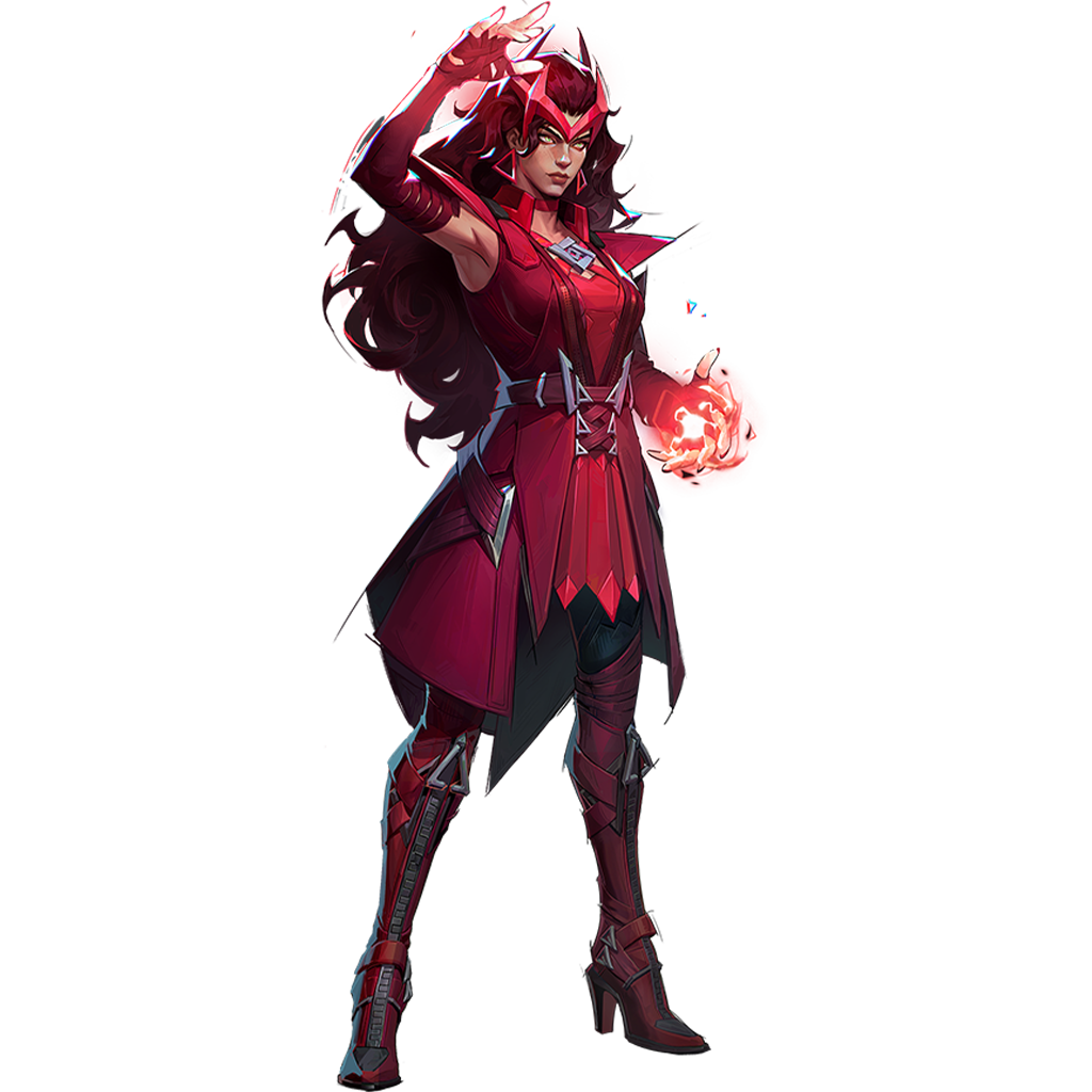 The Scarlet Witch | Comic Battles Online Collectible Card Game
